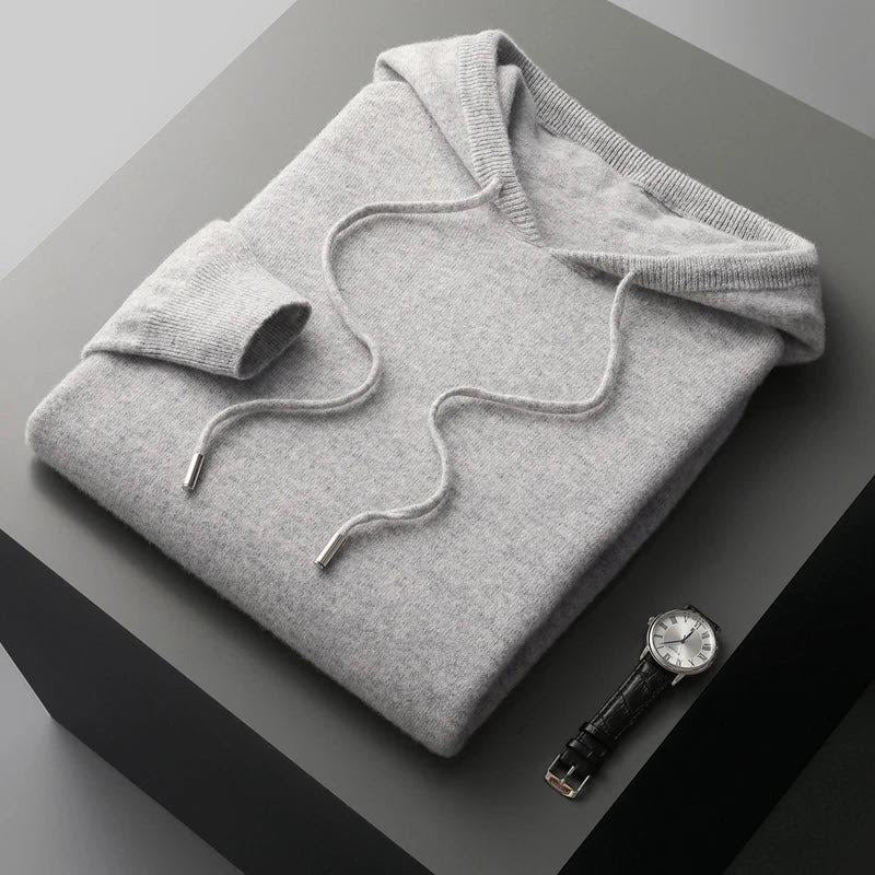 Merino wool "Grisch" Hoodie