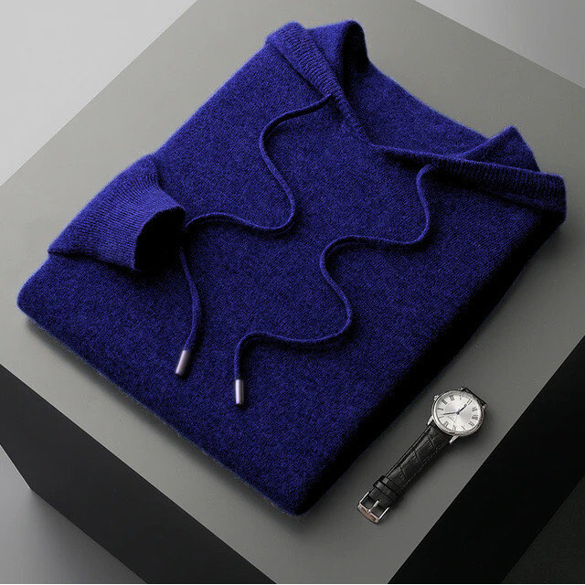 Merino wool "Grisch" Hoodie